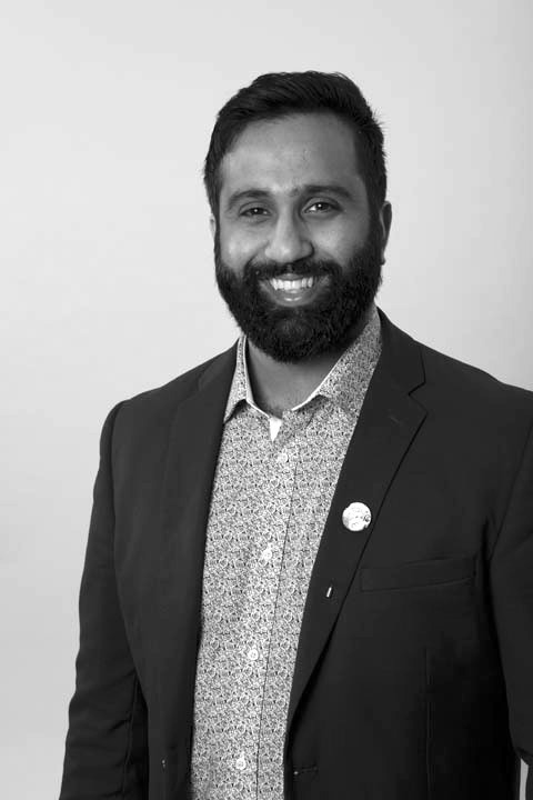 Harry Singh (Black & White Headshot)