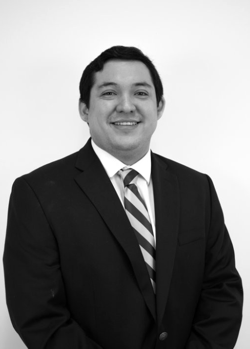 Kevin Aguilar (Black & White Headshot)